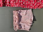 gestreepte korte broek, Happy Girls Club, 13A of 116, Kinderen en Baby's, Ophalen of Verzenden, Zo goed als nieuw, Broek