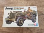 Tamiya Jeep Willys MB 1/4ton 4x4 Truck 1/35, Hobby en Vrije tijd, Gebruikt, 1:32 tot 1:50, Ophalen of Verzenden, Truck