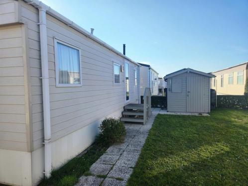 Stacaravan bredene camping t’massenhof, Caravans en Kamperen, Stacaravans, tot en met 4, Ophalen