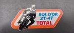 Sticker autocollant moto total Bol D'or vintage, Ophalen of Verzenden, Gebruikt
