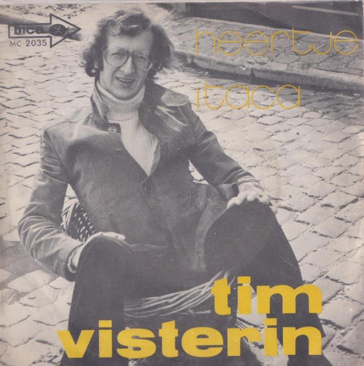 Tim Visterin – Heertje / Itaca – Single, Cd's en Dvd's, Vinyl Singles, Gebruikt, Single, Nederlandstalig, 7 inch, Ophalen of Verzenden