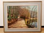 Lot 7 tableaux artiste bèlge Louis Garot (1875-1936), Antiek en Kunst, Kunst | Schilderijen | Klassiek, Ophalen