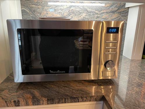 Moulinex MO32ECSL Combi Magnetron, Elektronische apparatuur, Microgolfovens, Zo goed als nieuw, Vrijstaand, Combi-microgolfoven