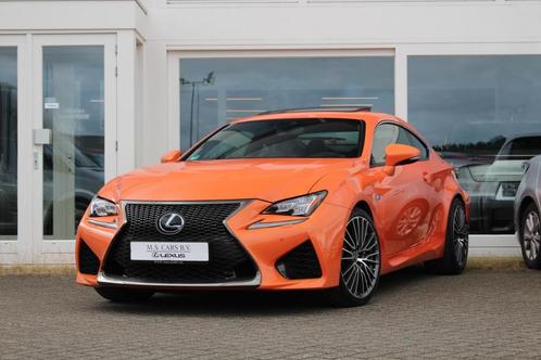 Lexus RC-F 5.0 V8 Sportuitlaat I Open dak I Mark Lev. Uniek!, Auto's, Lexus, Bedrijf, RC F, Achteruitrijcamera, Adaptieve lichten