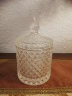 Decoratief glazen kaarshouder, Huis en Inrichting, Ophalen of Verzenden, Zo goed als nieuw