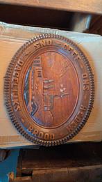 Image de prière catholique en bois avec sort, Enlèvement