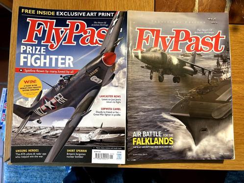 BROCHURES  FLY PAST, Boeken, Auto's | Folders en Tijdschriften, Zo goed als nieuw, Algemeen, Ophalen