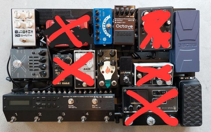 Baseffecten: Boss,  Darkglass,Jam pedals,Source audio, Zvex, Muziek en Instrumenten, Effecten, Zo goed als nieuw, Chorus, Delay of Echo