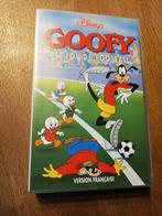 VHS "Goofy est fou de football", Enlèvement ou Envoi, Dessin animé, Tous les âges, Comme neuf