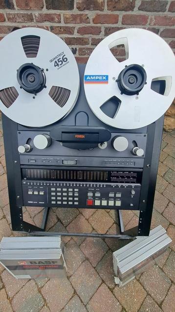 Fostex G24S bandopnemer + 10 tapes 1 inch beschikbaar voor biedingen