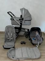 Joolz Day Grigio– Quadro kinderwagen 3-in-1 Set, Ophalen, Voetenzak, Ba, Bs