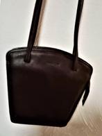 Jessica Line : bruin schoudertas ritssluiting 26cm/28cm/8cm, Overige merken, Bruin, Ophalen of Verzenden, Zo goed als nieuw