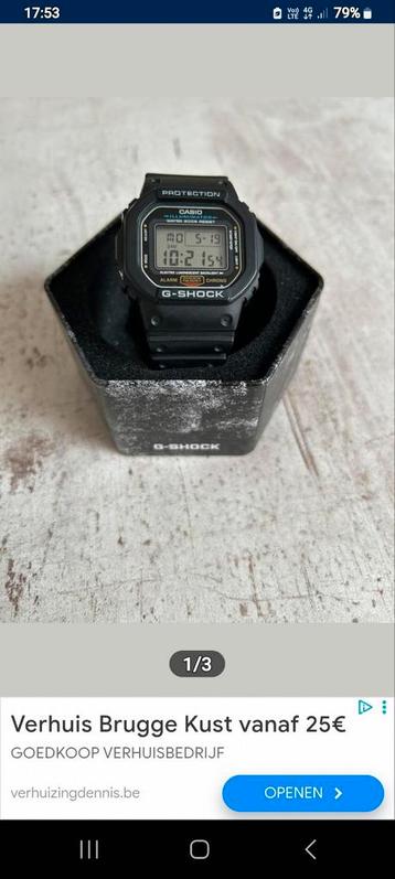 Twee Casio horloges voor 100 euro  beschikbaar voor biedingen