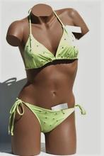 Trendy Pistachgroene Bikini met Pareo - Nieuw, Ophalen of Verzenden, Nieuw, Groen, Bikini