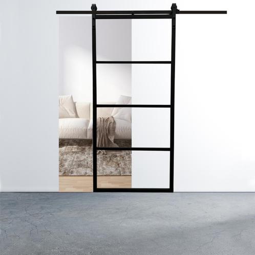 Schuifdeur staal | stalen schuifdeur | stalen deur | deur, Doe-het-zelf en Bouw, Deuren en Vliegenramen, Nieuw, Binnendeur, 200 tot 215 cm