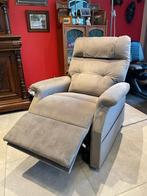 Elektrische relaxstoel met dubbele motor, Huis en Inrichting, 75 tot 100 cm, Classique, Metaal, Zo goed als nieuw