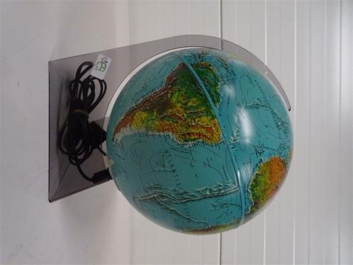 A5246 Jaren '90 World Globe Light Up Vintage 12 Inches, Huis en Inrichting, Woonaccessoires | Wereldbollen, Gebruikt, Ophalen of Verzenden
