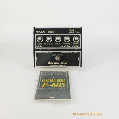 Pearl F-605 Electro Echo Analog Delay / Chorus / Duplex (s/n, Muziek en Instrumenten, Effecten, Gebruikt, Chorus, Ophalen of Verzenden