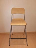 barkruk opklapbaar in beuk, Ophalen, 60 tot 90 cm, Zo goed als nieuw, 1 kruk