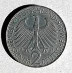 2 Duitse Mark 1957 (Planck), Ophalen of Verzenden, Duitsland, Losse munt