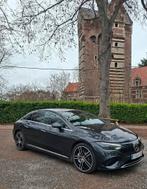 Mercedes EQE 350+, Auto's, Zwart, Zwart, Leder, Elektrisch