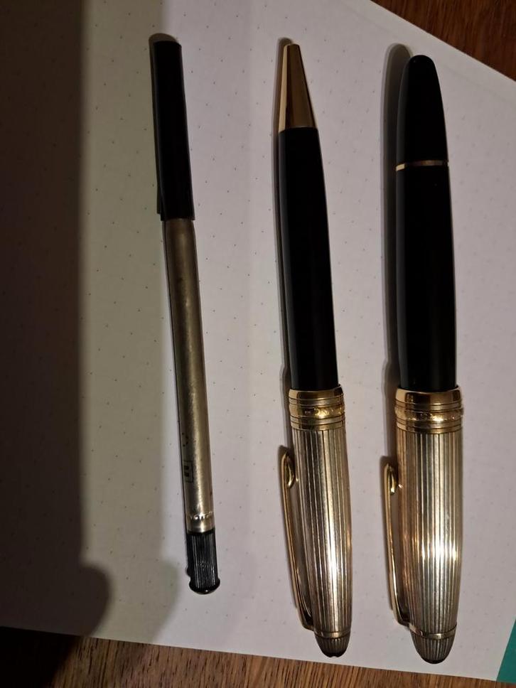 Mont blanc meisterstück solitaire doue silver, Verzamelen, Pennenverzamelingen, Vulpen, Mont Blanc, Ophalen of Verzenden