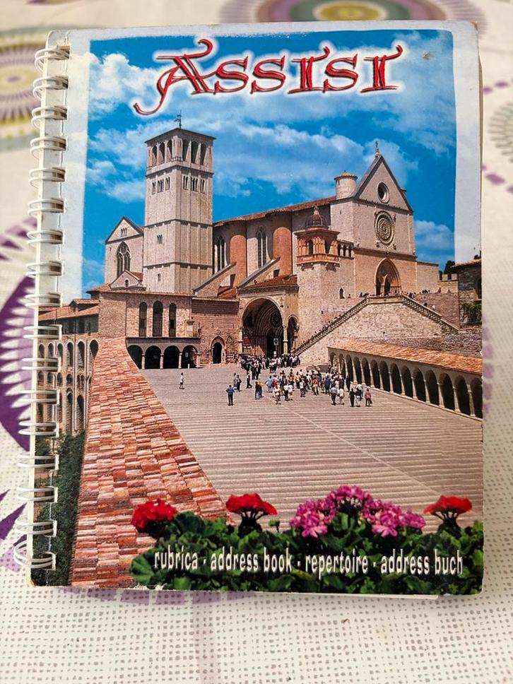 Telefoongids/adres in Assisi San Francesco, Diversen, Agenda's, Ophalen of Verzenden