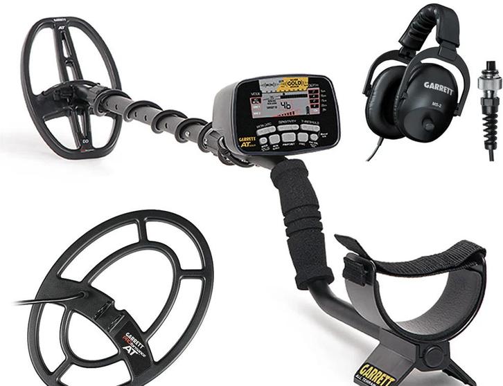 Garrett AT Gold metaaldetector met gratis 9 x 12" zoekspoel, Hobby & Loisirs créatifs, Détecteurs de métaux, Neuf, Plus de 30 cm