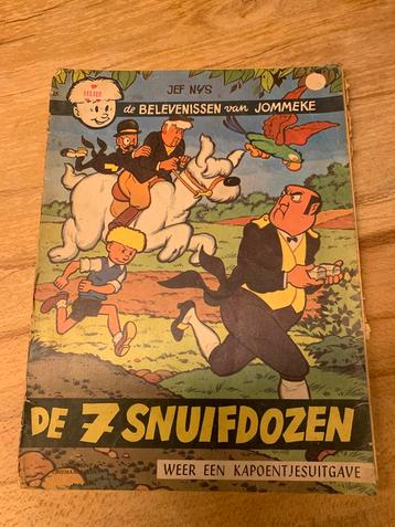 Jommeke – De 7 Snuifdozen – Kapoentjesuitgave (1960) beschikbaar voor biedingen