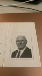 Adjudant chef van de rijkswaht te beernem, Verzamelen, Ophalen of Verzenden, Bidprentje