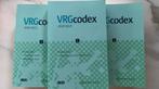 VRGcodex 1,2 & 3  2020-2021, Ophalen of Verzenden, Nieuw, Wolters Kluwer