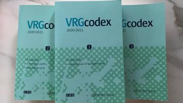 VRGcodex 1,2 & 3  2020-2021, Enlèvement ou Envoi, Neuf, Wolters Kluwer