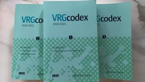 VRGcodex 1,2 & 3  2020-2021, Boeken, Schoolboeken, Nieuw, Ophalen of Verzenden
