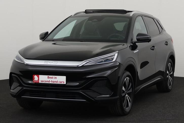 BYD ATTO 3 DESIGN DESIGN + A/T + CARPLAY + LEDER + CAMERA +, Auto's, BYD, Bedrijf, Te koop, ATTO 3, Achteruitrijcamera, Adaptive Cruise Control