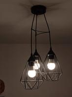 Hanglamp, Ophalen, 50 tot 75 cm, Zo goed als nieuw, Metaal