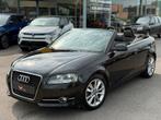 Audi A3 cabrio benzine 81.000km 1ste eig. + keuring en gar., Auto's, Audi, Euro 5, Zwart, Cabriolet, Zwart