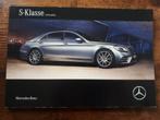 Mercedes-Benz S-Klasse Limousine  10/2017, Boeken, Auto's | Folders en Tijdschriften, Nieuw, Ophalen of Verzenden, Mercedes
