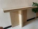 Side table, Willy rizzo travertin, Ophalen, Overige materialen, Gebruikt, 100 tot 150 cm
