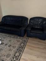 Fauteuille cuir/ zetels leer, Huis en Inrichting, Ophalen, Gebruikt, Leer