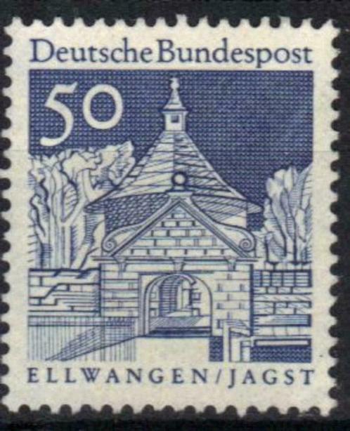Duitsland Bundespost 1967-1969 - Yvert 394 - Gebouwen (ST), Timbres & Monnaies, Timbres | Europe | Allemagne, Affranchi, Envoi
