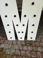 Letters met lampen voor trouwfeest, Ophalen, Zo goed als nieuw, Versiering