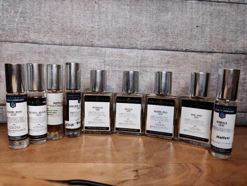 9 x Perfume Parlour parfums (4 x 30ml en 5 x 13ml), Handtassen en Accessoires, Uiterlijk | Parfum, Zo goed als nieuw, Verzenden