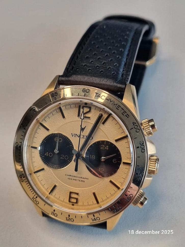 Vincero CHRONO * LIMITED EDITION * Golden Panda, Bijoux, Sacs & Beauté, Montres | Hommes, Neuf, Montre de poche, Autres marques