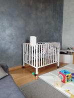 Box met matras, verstelbaar, met wielen, Ophalen, Zo goed als nieuw, Rechthoekig, In hoogte verstelbaar