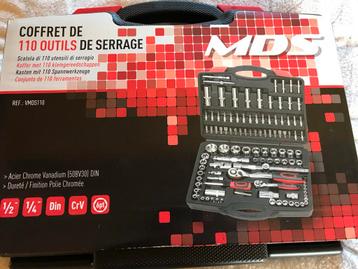Coffret neuf de 110 outils de serrage MDS  beschikbaar voor biedingen