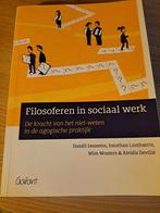 Aleidis Devillé - Filosoferen in sociaal werk., Ophalen, Gelezen, Aleidis Devillé; Wim Wouters; Daniël Janssens; Jonathan Lamba...