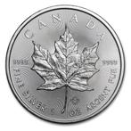 Canadian Maple Leaf 2014/2015  zilver mint 1oz   (4 te koop), Ophalen of Verzenden, Zilver