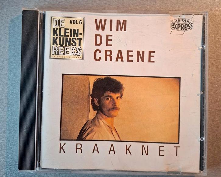 Cd. Wim de Craene. Kraaknet. (Kleinkunst Reeks vol. 6)., Cd's en Dvd's, Cd's | Nederlandstalig, Gebruikt, Ophalen of Verzenden