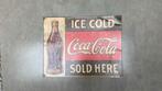 Reclameplaat Coca-Cola, Ophalen of Verzenden, Gebruikt