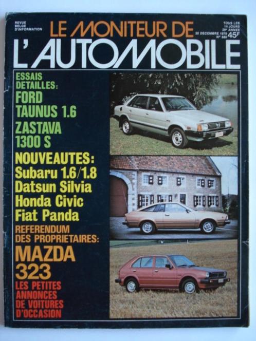Moniteur de l'automobile 680 Datsun Silvia Zastava Fiat Pand, Livres, Autos | Brochures & Magazines, Utilisé, Général, Envoi